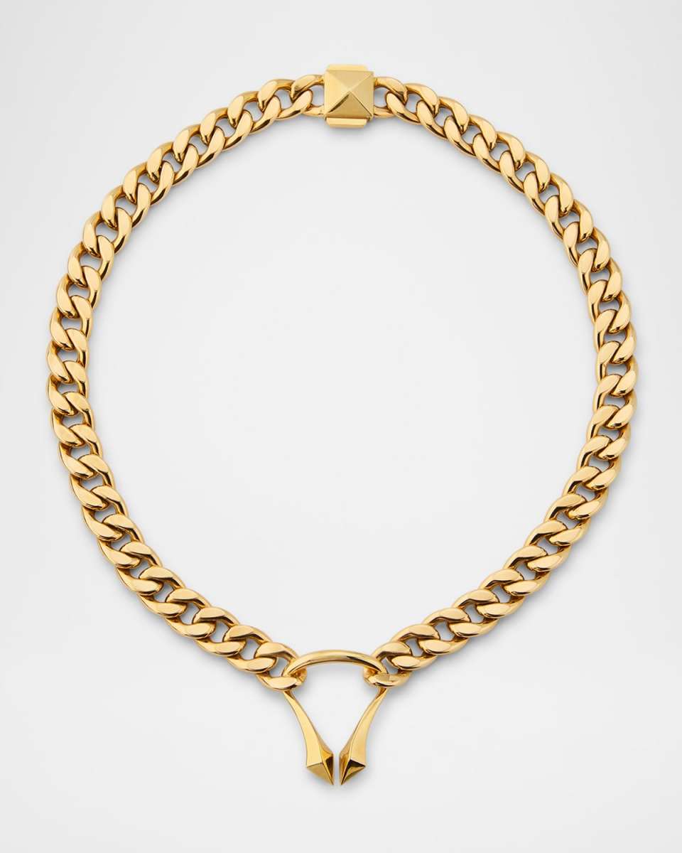 18K Yellow Gold Chain Necklace